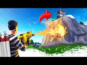 MELTING ALL The ICE In Fortnite! (Battle Royale)