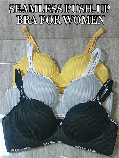 Seamless Push-Up Bra for Small Chests