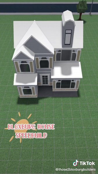 Bloxburg House Speed Build