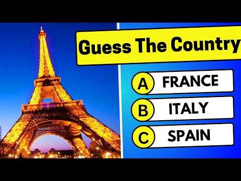 Guess The Country by Its Famous Landmark 🌍📍~ Guess The Monument Quiz