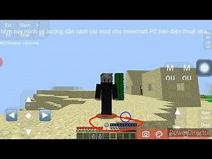 cánh cài mod nước uống và thanh nhiệt độ trong minecraft PC
