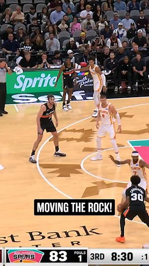 teamwork makes the dream work 🤝 📺 FanDuelSN SW, NBA TV | San Antonio Spurs