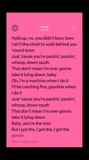 Power by Little Mix Song Lyrics Compilation