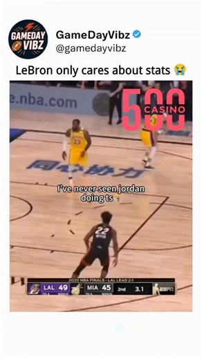 GameDayVibz on Instagram: "This clip highlights one of the biggest debates in basketball history: LeBron James vs Michael Jordan mentality. Time and time again, you’ll see LeBron drive, hold the ball, read the defense… and only kick it out when the shot clock is almost at zero. When the play works, it’s “great basketball IQ.” When it doesn’t, his teammates are forced into impossible bailout shots. Critics call it smart. Others call it stat-padding and risk-shifting. Then you look at MJ. Differen