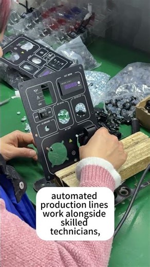 Precision Assembly of Portable Generator Control Pannel