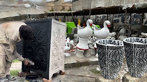 Make an Easy Cement Pot in No Time at All