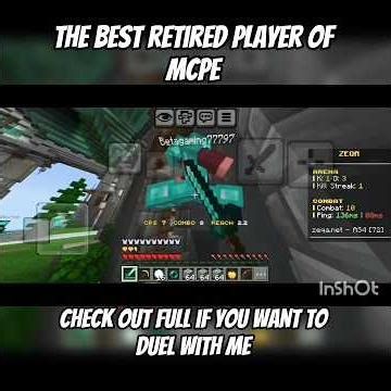 MCPE Retired Player Still Dominating ⚔️