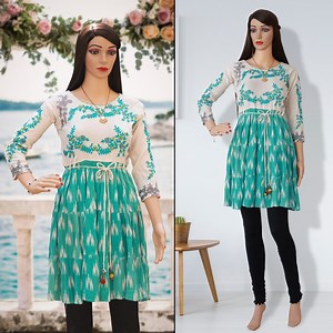 Amazing Designer Outfit !!.. DIY Party Wear Kurti Design Cutting & Stitching Step by Step Tutorial #Fashion #Stitching | Hetal's Art