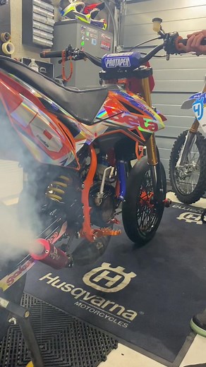 Enfin !!! Premier démarrage du 100 fast prépa 🤩 C’est incroyable, personnellement je n’est jamais vu un moteur qui tourne aussi fort 🫨 Vous voulez que je vous filme l’essai ? #beta #moto #foryou #100fast