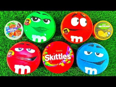 #trending ASMR M&M Candy Unboxing and Mixing Video by ‎⁨@MMCHOCOLATEHAH