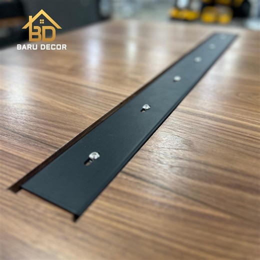 Set of 2 - C Channel Steel Support for Table Top Live Edge Slab, Black Powder Coat Finish - Etsy