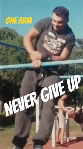 ONE ARM MUSCLE UP TRAINING 💀