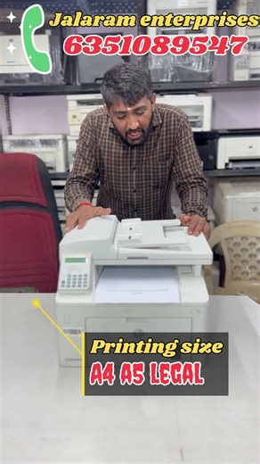 Hp 227sdn fully serviced copy scan xerox black and white laser refurbished printer