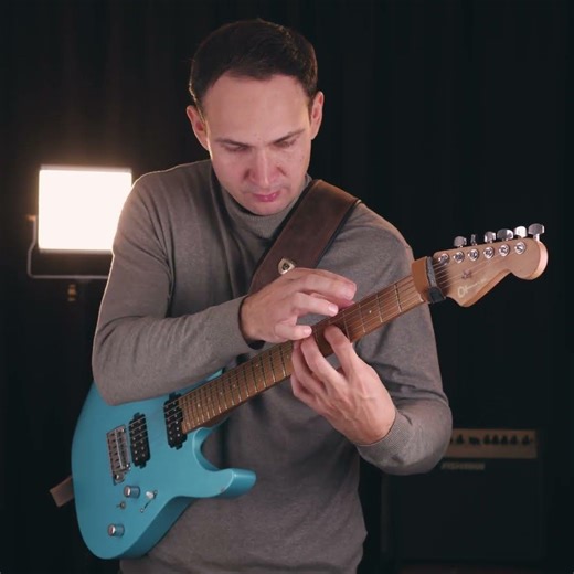 I played The Entertainer on electric guitar 🎸 #electricguitar #guitarra #guitarcover #fingerstyle