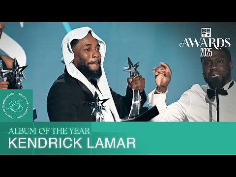 Kendrick Lamar Accepts Album Of The Year Award For Groundbreaking "GNX" | BET Awards '25