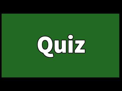 How to Pronounce Quiz