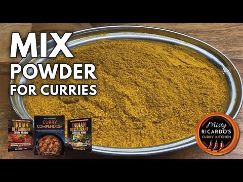 How to make Mix Powder for Indian Restaurant/Takeaway Curries