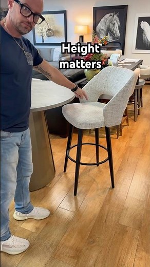 Height Matters When Choosing the Perfect Bar Stool