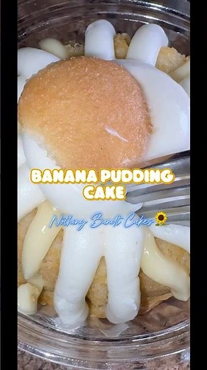 Banana pudding cake: Nothing Bundt Cakes