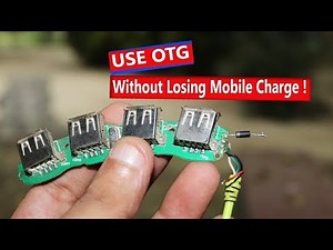 How To Add External Power On Otg Usb Hub And Don't Waste Charge From Phone