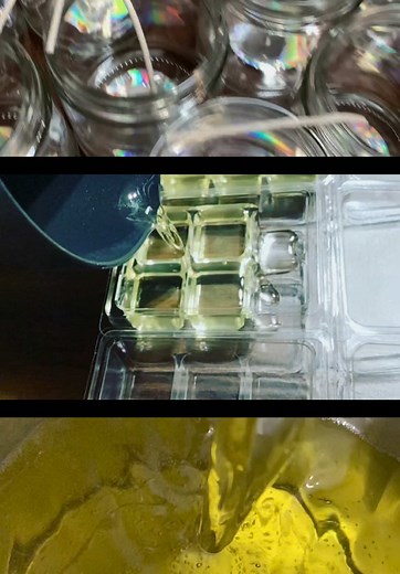 A little behind the scenes action. #behindthescenes #candles #waxmelts