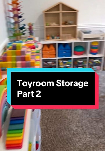 ✨ Part 2 of my toy storage series! ✨In December I teamed up with @niceandneathomes to reorganize and my toy room! These bins and cubby are have favorite way to store larger toys—blocks, magnetic tiles, cars, building sets, and more! I always opt for an acrylic bin when possible but these clear y-weave baskets still make it easy for kids to see their toys! @niceandneathomes suggested adding these bins clips and I love them! If your kids can’t read, use photos instead! Everything linked in LTK. Se