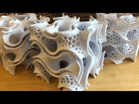 Three Gyroid Sculptures