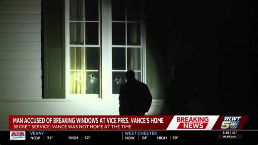 Police report IDs man arrested in connection to vandalism at VP Vance's Cincinnati home