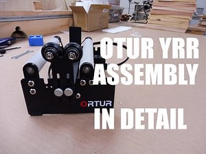 Ortur YRR Laser Roller Assembly In Detail