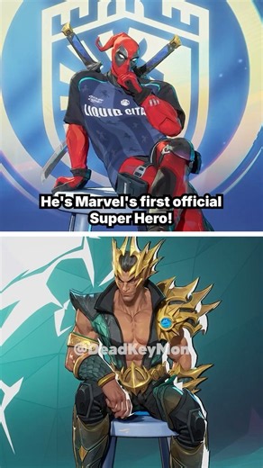 Deadpool and Namor Interactions In Marvel Rivals