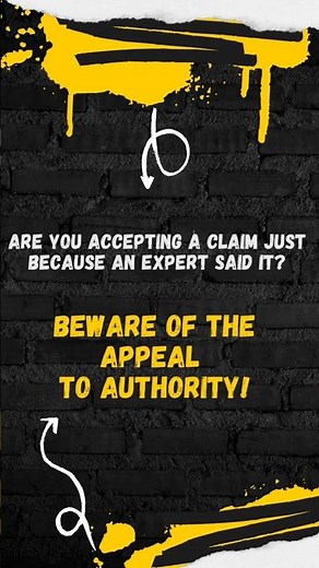 Don’t Blindly Trust Experts! 🧠 Critical Thinking & Appeal to Authority Explained