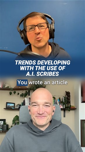 Thank you again to Dr. Aaron Massecar for being on the Cone of Shame Podcast! Find more on Ep 377: “What's Really Happening When We Use A.I. Scribes?”. | Dr. Andy Roark