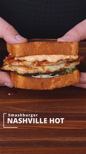 Alf's Kitchen on Instagram: "I finally perfected my Nashville Hot Chicken Smashburger!! If you’ve enjoyed my other ones, definitely try this!! And let me know in the comments what burger you want to see next! Nashville hot oil/sauce: • 1/4 cup ground cayenne • 1 tbsp brown sugar • 1 tbsp smoked paprika • 1/2 tbsp chili powder • 1 tsp garlic powder • 1 tsp @maldonsalt • 3/4 cup hot melted lard/oil Nashville Hot Mayo: • 1/2 cup @hellmannsmayonnaise • 1-1.5 tbsp of the Nashville hot oil/sauce Burge