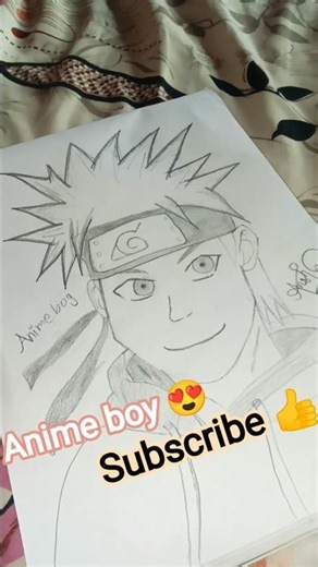 Anime boy 🔥 drawing. | easy step and simple #anime #animeart #drawing #animedrawing #howtogrow