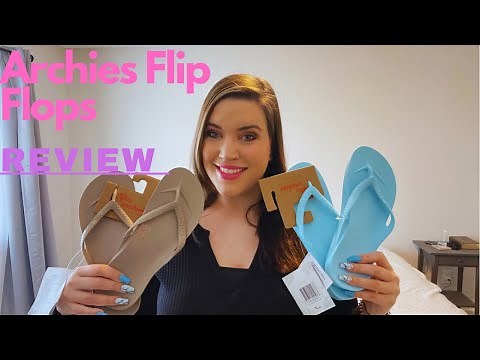 Archies flip flops review