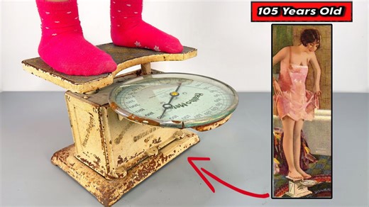 1920's Vintage Scale Restoration - A Scale That Every American Once Knew