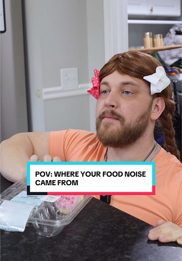 POV: WHERE YOUR FOOD NOISE CAME FROM Most people think their food noise is from being weak, not working hard enough, OR that it’s just a normal part of dieting. But that couldn’t be further from the truth. For most, food noise started here—when you little. One moment being forced to eat & the next shamed for eating. And over time these things send so many mixed signals in your head that it hurts your relationship with food & turns food noise on. And if you want to know how to stop all of this co