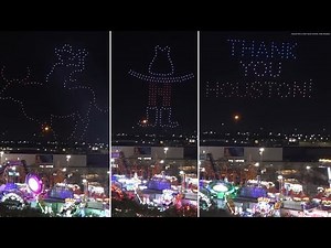 Houston Livestock Show and Rodeo’s 1st-ever drone show WOWS guests this weekend