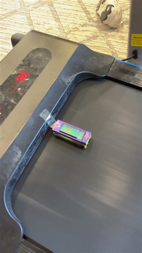 My favorite hot wheels vs treadmill going high speed