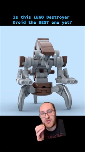 Is this LEGO Droideka Perfect? #lego #legos #legostarwars #starwars #legosets #legotoys #toys