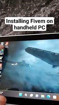 installing fivem on the asus rog ally to play GTAVRP