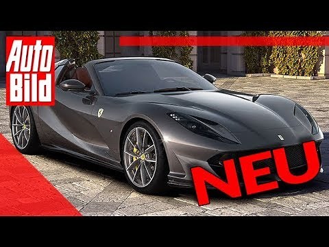 Ferrari 812 GTS (2020): Car - New Release - Convertible - V12 Engine - Info