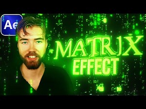 How To Create The Matrix Effect In After Effects