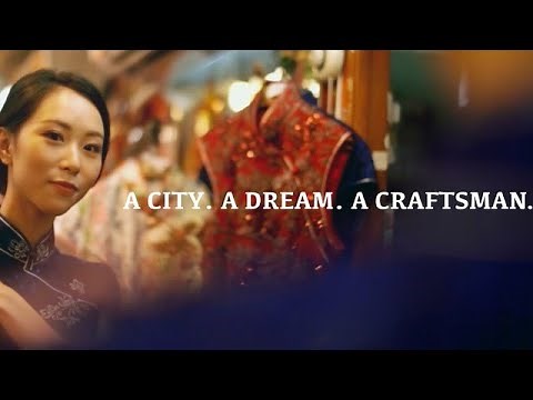Discover the craftsmanship behind a traditional cheongsam