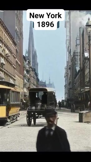 New York City 1986. Amazing colourised video. | History and Old Photos of Americans