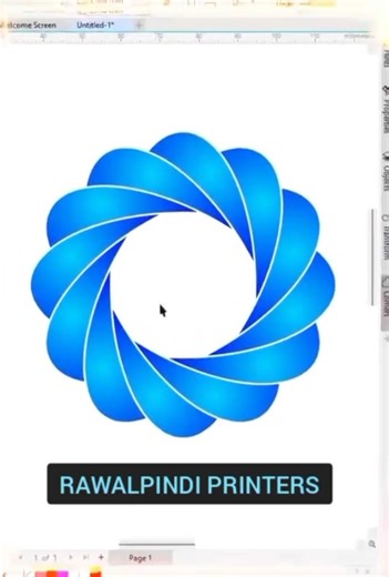 Create Seamless Pattern in CorelDRAW | Easy Design Trick #coreldraw #coreldrawtutorial #shorts