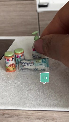 DIY Miniature Baby Accessories for Barbie Dolls