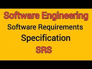 Software Requirements Specification ( SRS ) | SRS Explained in Hindi