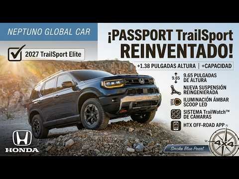 🔥 2027 Honda Passport TrailSport Elite: The Ultimate Off-Road SUV in Smoke Blue Pearl