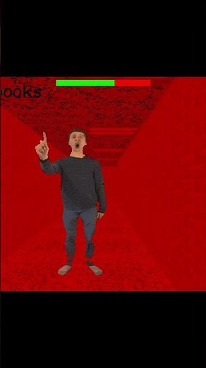 Escaping Baldi's schoolhouse - Baldi's basics short #shorts